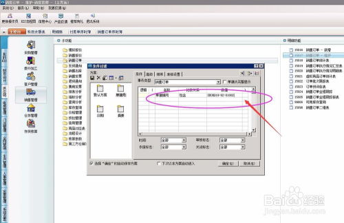 財務軟件,銷售訂單模塊內怎么查找關鍵內容呢